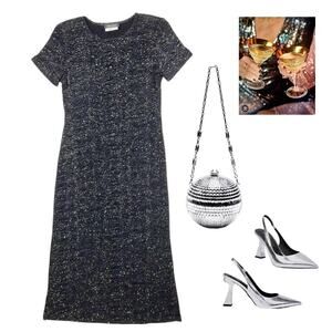 Y2k maxi cocktail dress